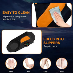 EMS Rechargeable Foot Massager Slippers – Cordless Pain Relief with Remote (8 Modes, 19 Intensity Levels) Say goodbye to sore, tired feet—in just 15 minutes a day.