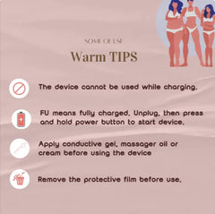 3-in-1 Cellulite Massager with Red Light Therapy – EMS, RF & Heat