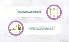 Jade Facial Roller – Cooling & Firming Face Massage Tool