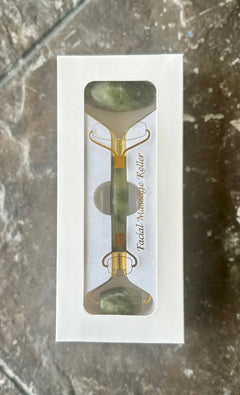 Jade Facial Roller – Cooling & Firming Face Massage Tool
