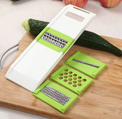 3-in-1 Stainless Steel Kitchen Grater Tool – Slice, Shred, and Save Time